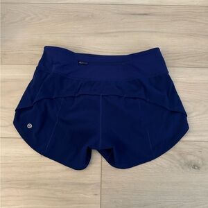 Lululemon Athletica Speed Up High-Rise Lined Short 4" Athletic Shorts 6 Tall